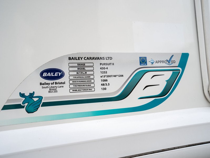 Bailey Pursuit 430/4 Caravan - U2680