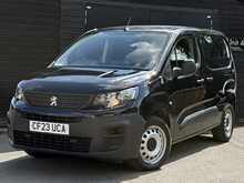 Peugeot Partner 1.5 BlueHDi 1000 Professional Premium + Standard Panel Van 5dr Diesel Manual SWB Euro 6 (s/s) (100 - U1805