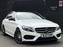 Mercedes-Benz C Class 2.1 C250d AMG Line (Premium Plus) Saloon 4dr Diesel G-Tronic+ Euro 6 (s/s) (204 ps) - U1819