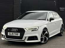 Audi S3 2.0 TFSI Black Edition Sportback 5dr Petrol S Tronic quattro Euro 6 (s/s) (300 ps) - U1865