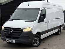 Mercedes-Benz Sprinter 2.0 315 CDI Progressive Panel Van 5dr Diesel Manual RWD L3 H2 Euro 6 (s/s) (150 ps) - U1909
