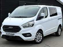 Ford Transit Custom 2.0 300 EcoBlue Limited Crew Van Double Cab 5dr Diesel Auto L1 H1 Euro 6 (130 ps) - U1940