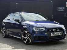 Audi S3 2.0 TFSI Black Edition Sportback 5dr Petrol S Tronic quattro Euro 6 (s/s) (300 ps) - U1943
