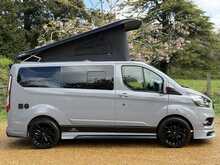 Ford Transit Custom Pop Top Camper 4 Berth 4 Belts
