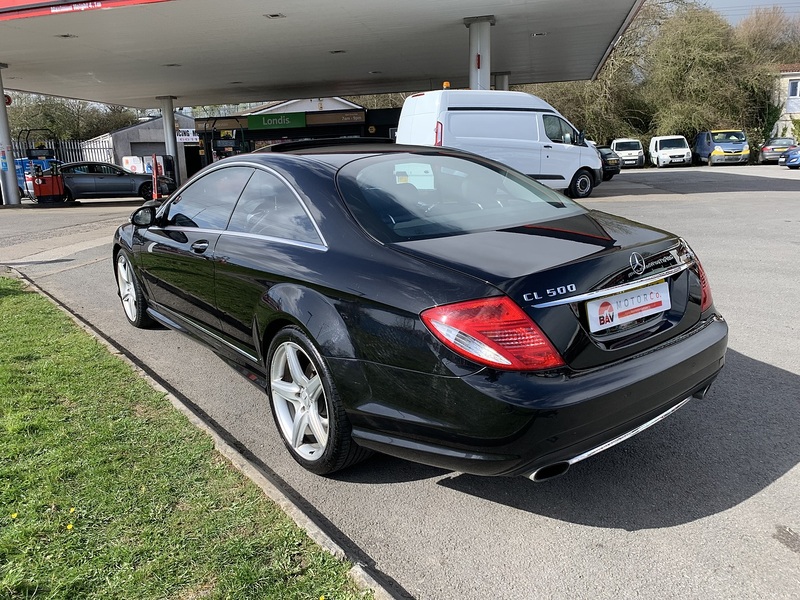 Mercedes-Benz 5.5 CL500 Coupe 2dr Petrol Automatic (288 g/km, 382.68 bhp)
