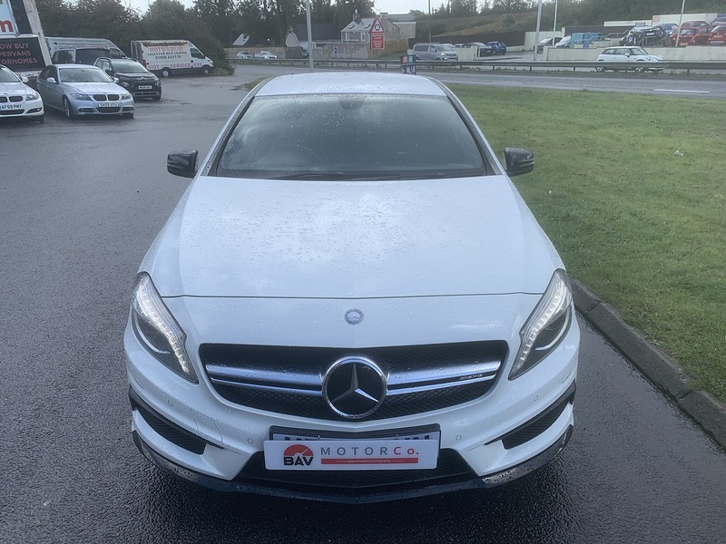Mercedes-Benz 2.0 A45 AMG Hatchback 5dr Petrol SpdS DCT 4MATIC Euro 6 (s/s) (360 ps)