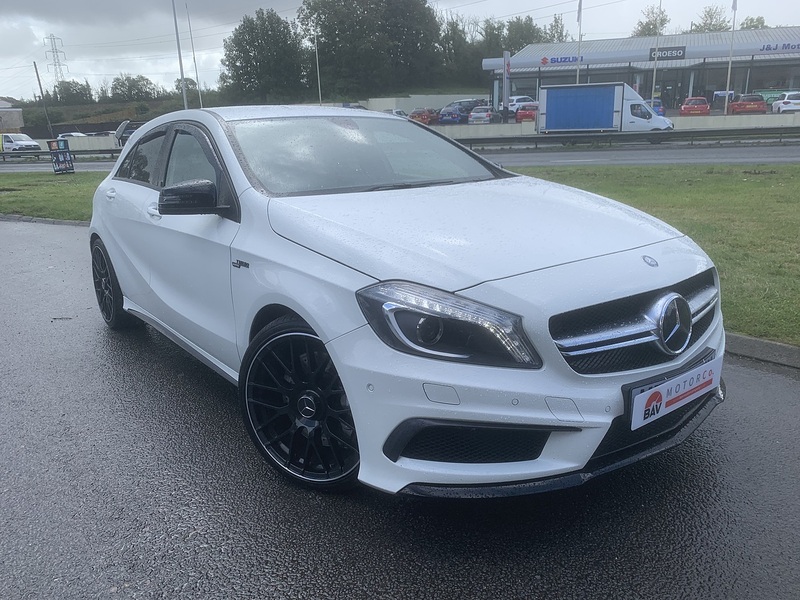Mercedes-Benz 2.0 A45 AMG Hatchback 5dr Petrol SpdS DCT 4MATIC Euro 6 (s/s) (360 ps)