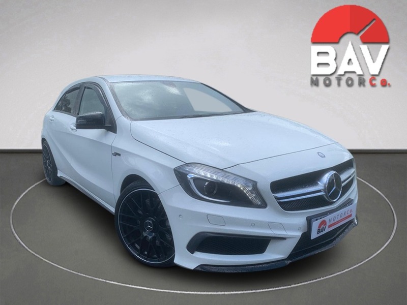 Mercedes-Benz 2.0 A45 AMG Hatchback 5dr Petrol SpdS DCT 4MATIC Euro 6 (s/s) (360 ps)