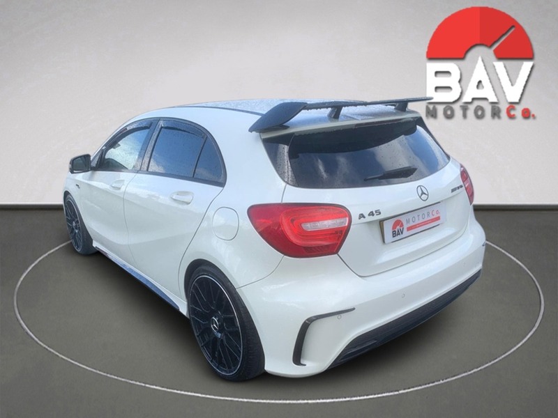 Mercedes-Benz 2.0 A45 AMG Hatchback 5dr Petrol SpdS DCT 4MATIC Euro 6 (s/s) (360 ps)