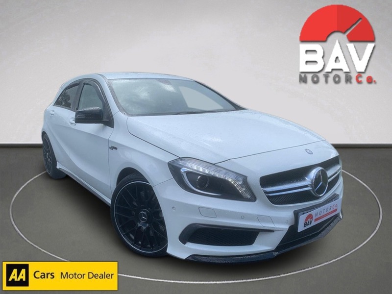 Mercedes-Benz 2.0 A45 AMG Hatchback 5dr Petrol SpdS DCT 4MATIC Euro 6 (s/s) (360 ps)