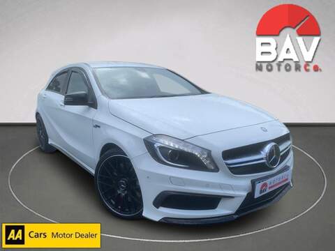 Mercedes-Benz 2.0 A45 AMG Hatchback 5dr Petrol SpdS DCT 4MATIC Euro 6 (s/s) (360 ps)