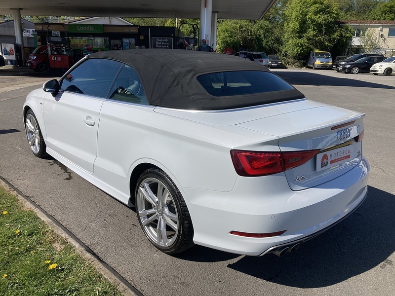Audi 2.0 TDI S line Convertible 2dr Diesel S Tronic quattro Euro 6 (s/s) (184 ps)