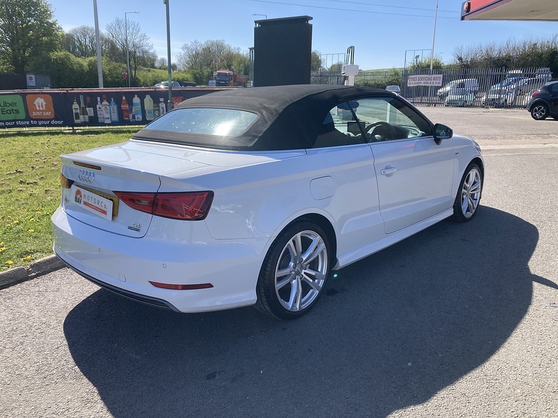 Audi 2.0 TDI S line Convertible 2dr Diesel S Tronic quattro Euro 6 (s/s) (184 ps)