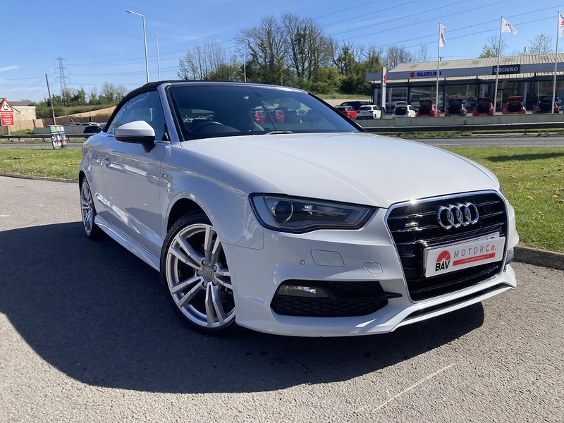 Audi 2.0 TDI S line Convertible 2dr Diesel S Tronic quattro Euro 6 (s/s) (184 ps)