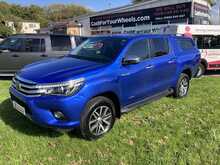 Toyota 2.4 D-4D Invincible Pickup Double Cab 4dr Diesel Manual 4WD Euro 6 (s/s) (TSS) (150 ps)