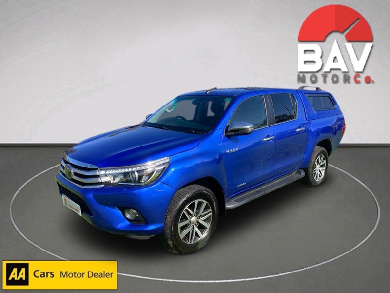 Toyota 2.4 D-4D Invincible Pickup Double Cab 4dr Diesel Manual 4WD Euro 6 (s/s) (TSS) (150 ps)