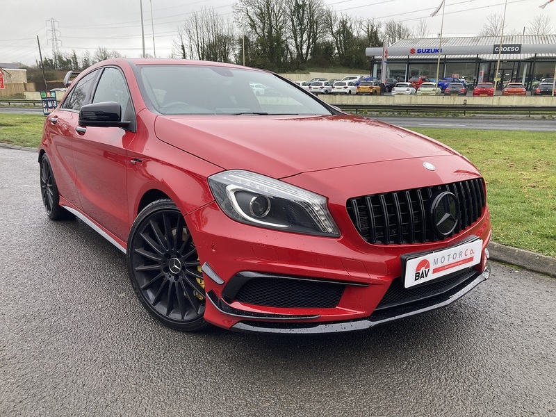 Mercedes-Benz 2.0 A45 AMG Hatchback 5dr Petrol SpdS DCT 4MATIC Euro 6 (s/s) (360 ps)