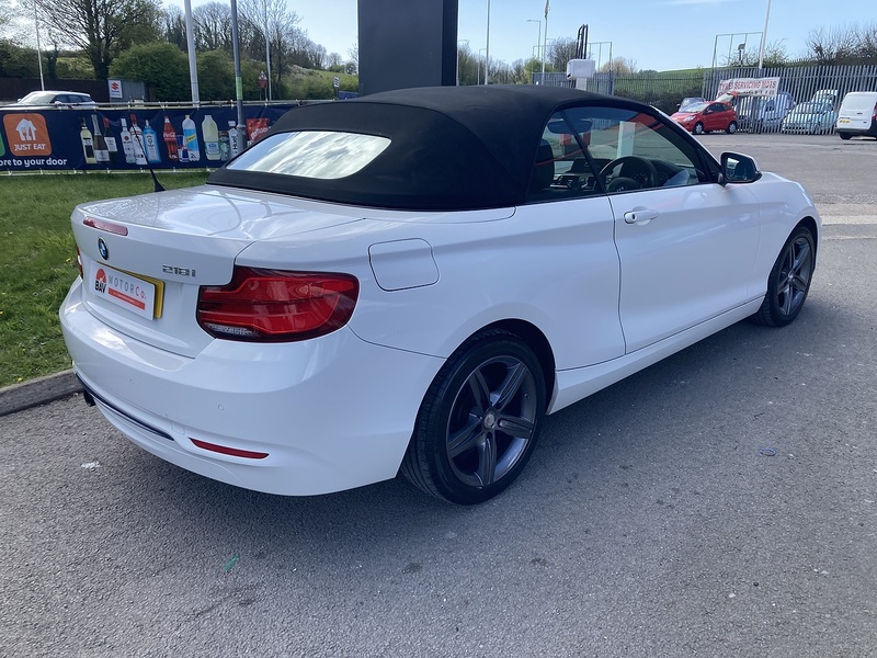 BMW 1.5 218i Sport Convertible 2dr Petrol Manual Euro 6 (s/s) (136 ps)