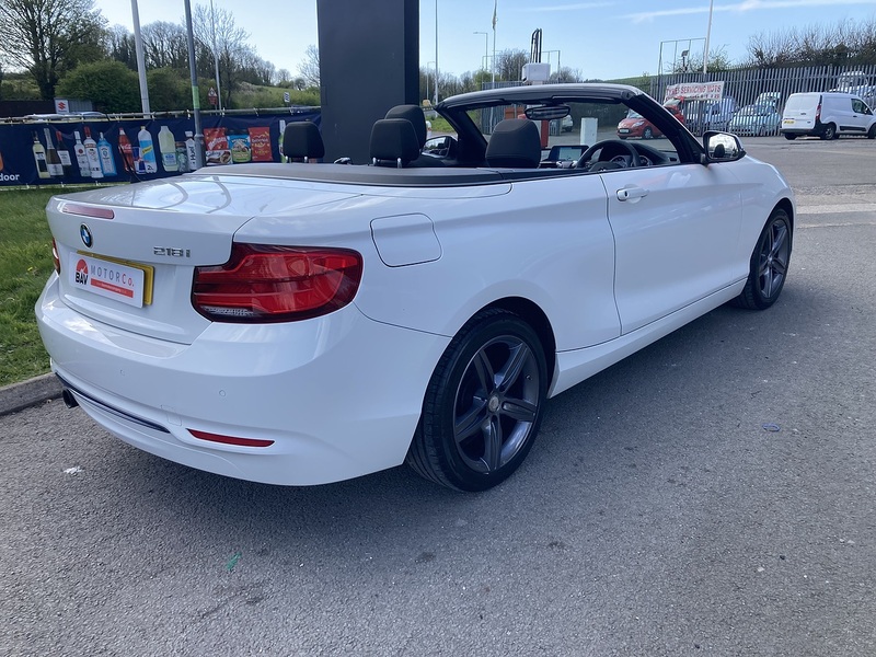 BMW 1.5 218i Sport Convertible 2dr Petrol Manual Euro 6 (s/s) (136 ps)