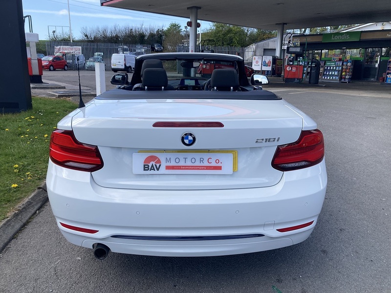 BMW 1.5 218i Sport Convertible 2dr Petrol Manual Euro 6 (s/s) (136 ps)