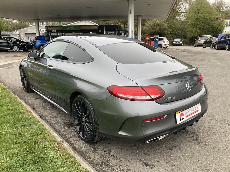 Mercedes-Benz 2.0 C200 AMG Line (Premium Plus) Coupe 2dr Petrol G-Tronic+ Euro 6 (s/s) (184 ps)