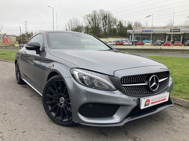 Mercedes-Benz 2.0 C200 AMG Line (Premium Plus) Coupe 2dr Petrol G-Tronic+ Euro 6 (s/s) (184 ps)