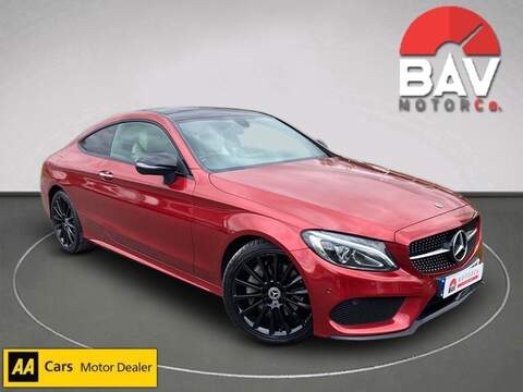Mercedes-Benz 2.1 C250d AMG Line (Premium) Coupe 2dr Diesel G-Tronic+ Euro 6 (s/s) (204 ps)