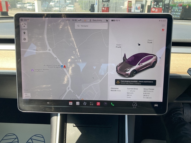 Tesla Standard Range Plus Saloon 4dr Electric Auto RWD (241 bhp)