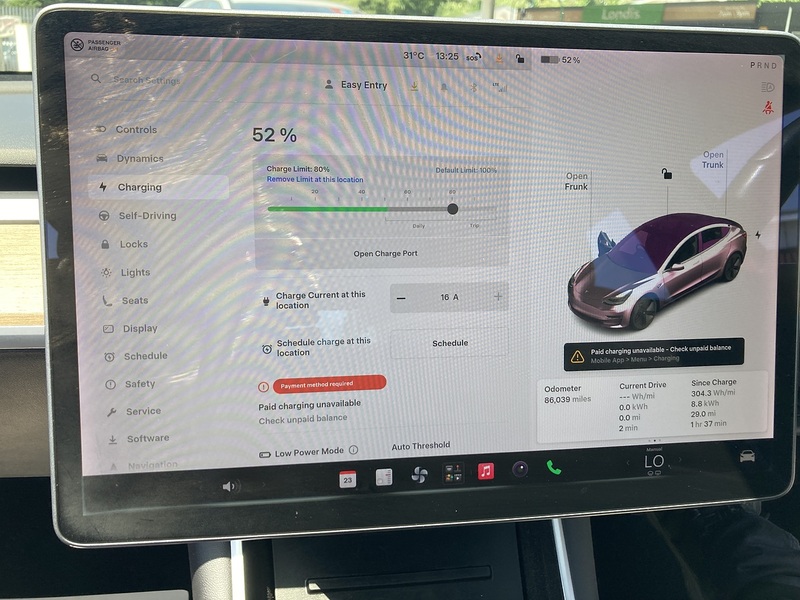 Tesla Standard Range Plus Saloon 4dr Electric Auto RWD (241 bhp)