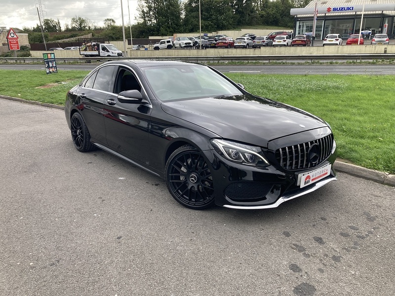 Mercedes-Benz 2.1 C220 BlueTEC AMG Line Saloon 4dr Diesel G-Tronic+ Euro 6 (s/s) (170 ps)