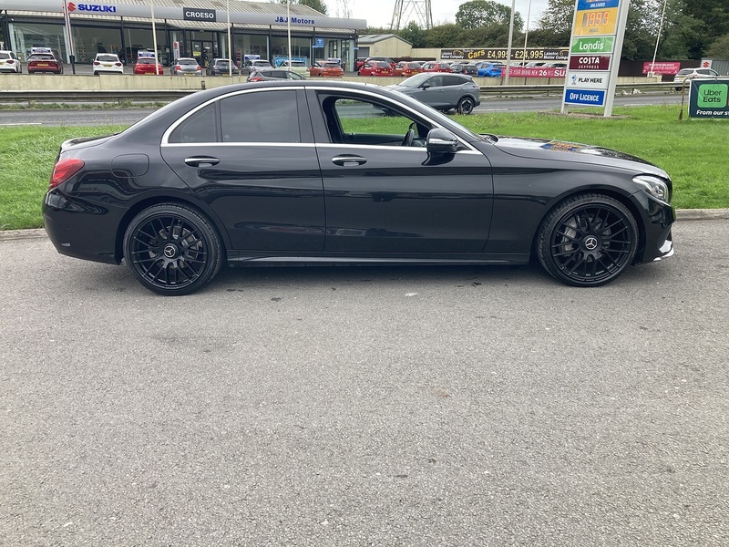 Mercedes-Benz 2.1 C220 BlueTEC AMG Line Saloon 4dr Diesel G-Tronic+ Euro 6 (s/s) (170 ps)