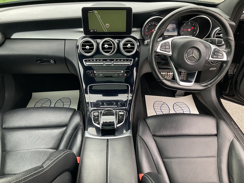 Mercedes-Benz 2.1 C220 BlueTEC AMG Line Saloon 4dr Diesel G-Tronic+ Euro 6 (s/s) (170 ps)