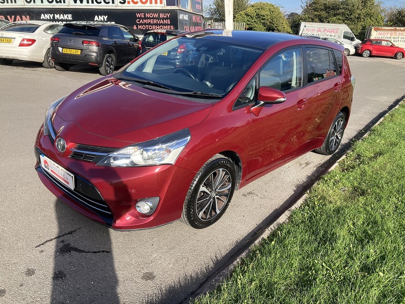 Toyota 1.6 V-Matic Design MPV 5dr Petrol Manual Euro 6 (7 Seat) (132 ps)