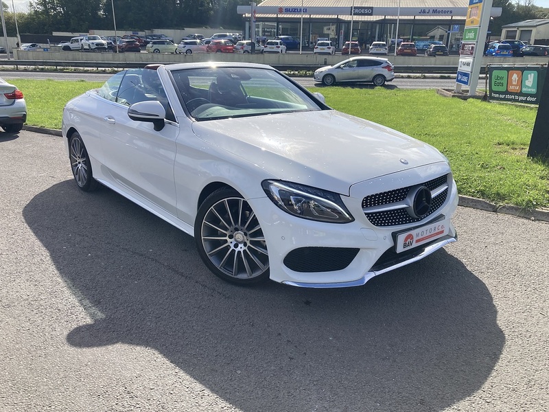 Mercedes-Benz 2.1 C220d AMG Line Cabriolet 2dr Diesel G-Tronic+ Euro 6 (s/s) (170 ps)