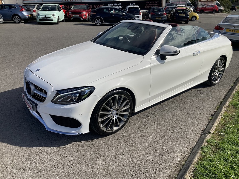 Mercedes-Benz 2.1 C220d AMG Line Cabriolet 2dr Diesel G-Tronic+ Euro 6 (s/s) (170 ps)