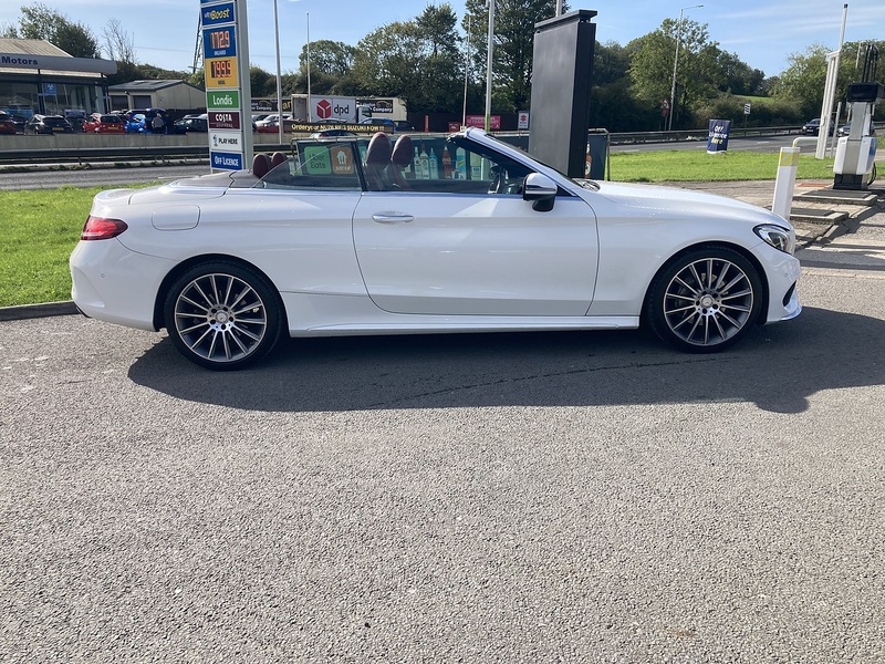 Mercedes-Benz 2.1 C220d AMG Line Cabriolet 2dr Diesel G-Tronic+ Euro 6 (s/s) (170 ps)