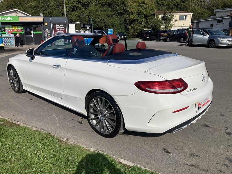 Mercedes-Benz 2.1 C220d AMG Line Cabriolet 2dr Diesel G-Tronic+ Euro 6 (s/s) (170 ps)