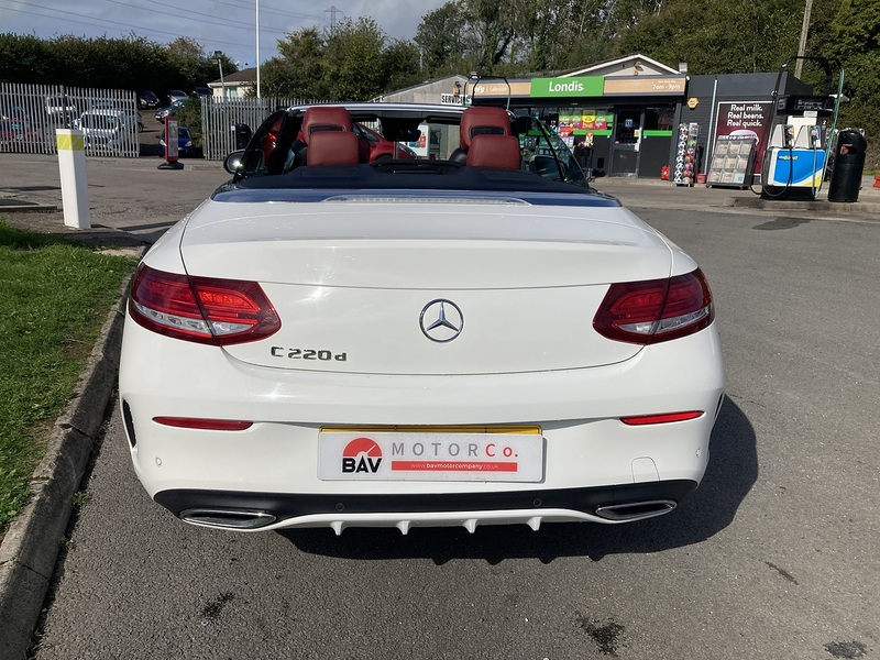 Mercedes-Benz 2.1 C220d AMG Line Cabriolet 2dr Diesel G-Tronic+ Euro 6 (s/s) (170 ps)