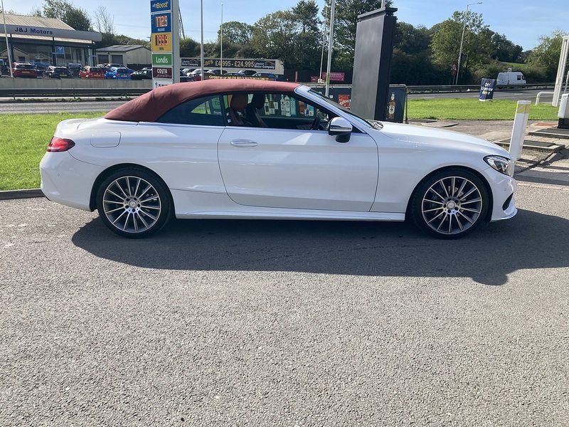 Mercedes-Benz 2.1 C220d AMG Line Cabriolet 2dr Diesel G-Tronic+ Euro 6 (s/s) (170 ps)