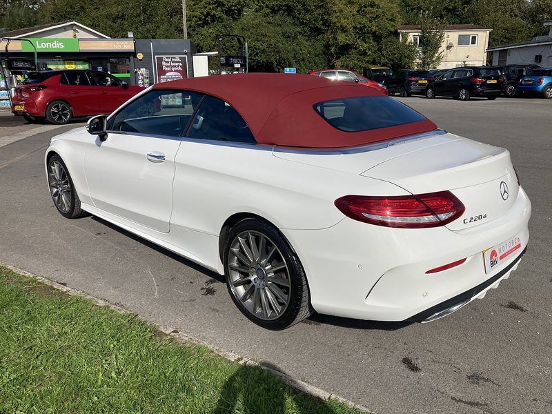 Mercedes-Benz 2.1 C220d AMG Line Cabriolet 2dr Diesel G-Tronic+ Euro 6 (s/s) (170 ps)