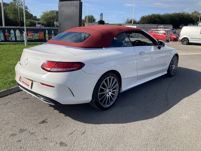 Mercedes-Benz 2.1 C220d AMG Line Cabriolet 2dr Diesel G-Tronic+ Euro 6 (s/s) (170 ps)