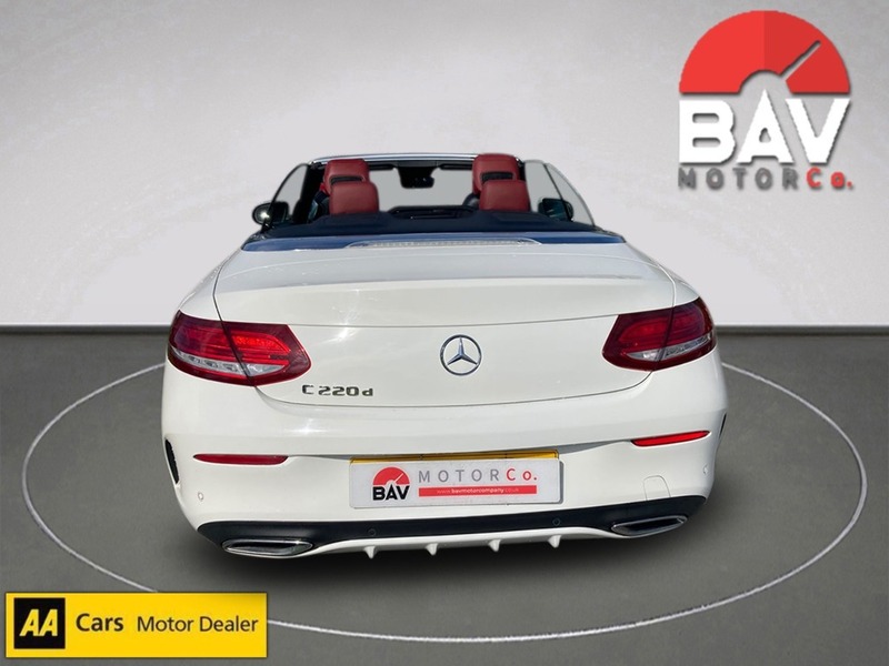 Mercedes-Benz 2.1 C220d AMG Line Cabriolet 2dr Diesel G-Tronic+ Euro 6 (s/s) (170 ps)