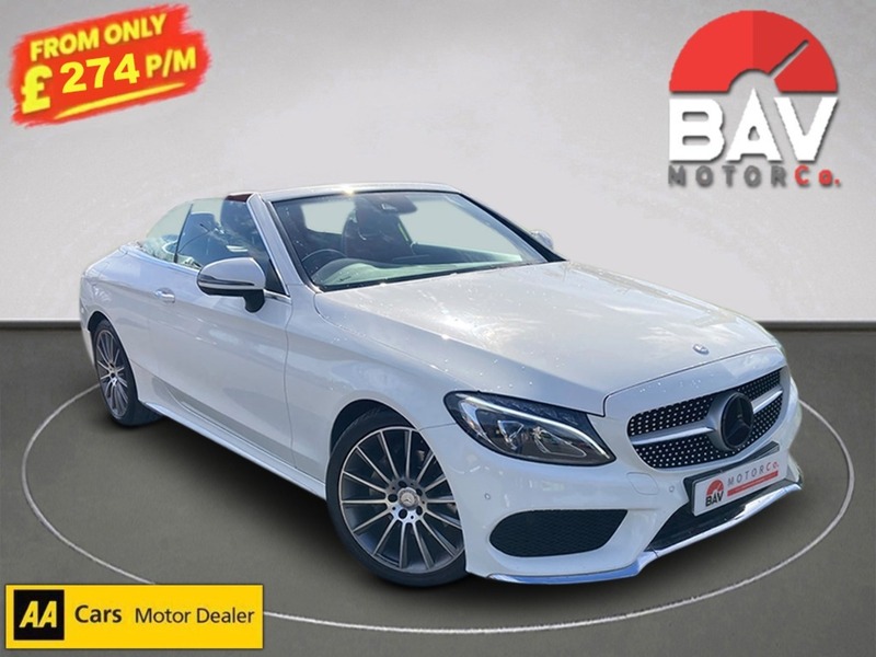 Mercedes-Benz 2.1 C220d AMG Line Cabriolet 2dr Diesel G-Tronic+ Euro 6 (s/s) (170 ps)
