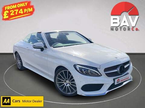 2.1 C220d AMG Line Cabriolet 2dr Diesel G-Tronic+ Euro 6 (s/s) (170 ps)