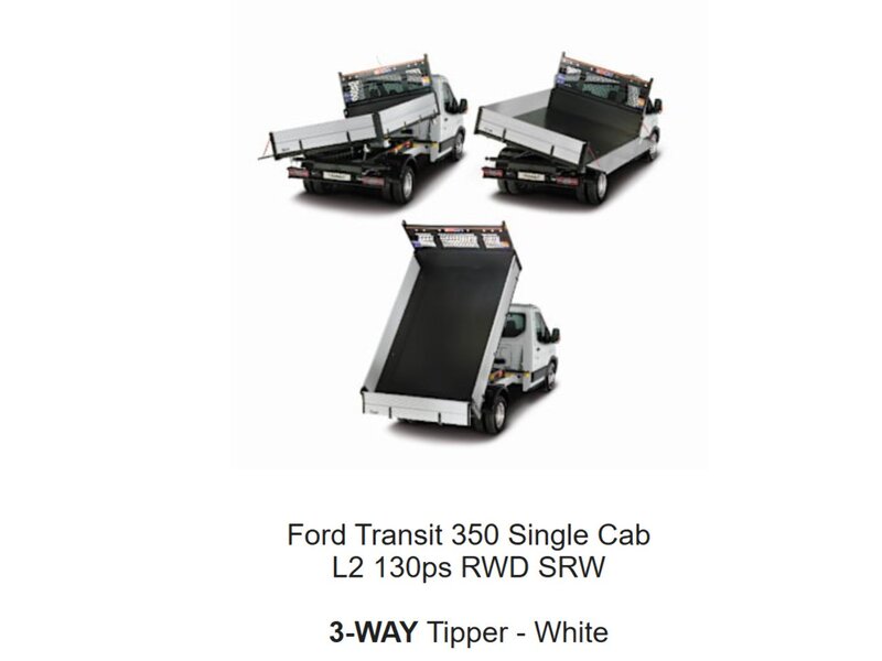 Ford 350 2.0TDCi TIPPER (3 WAY) RWD SRW 2.0 2dr Tipper Manual Diesel