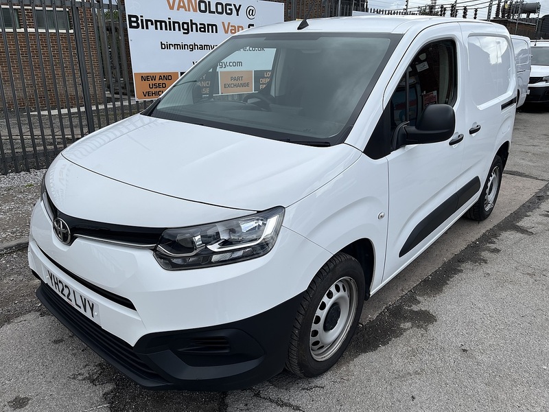 Toyota 1.5 BlueHDi Active Short Panel Van 5dr Diesel Manual SWB Euro 6 (s/s) (100 bhp)