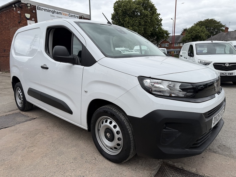 Vauxhall 1.5 Turbo D 2300 Prime Panel Van 5dr Diesel Manual SWB Euro 6 (s/s) (100 ps)