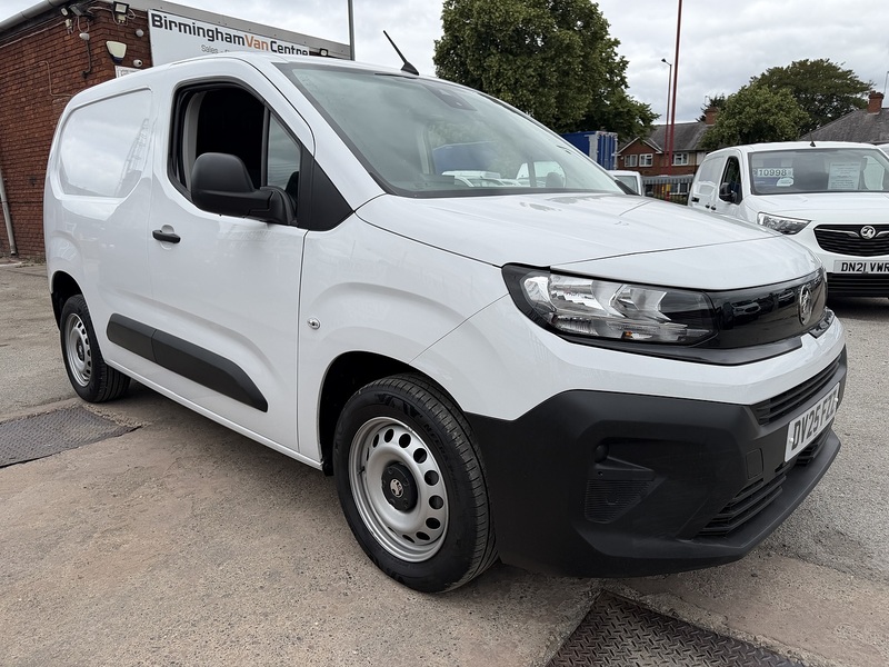 Vauxhall 1.5 Turbo D 2300 Prime Panel Van 5dr Diesel Manual SWB Euro 6 (s/s) (100 ps)