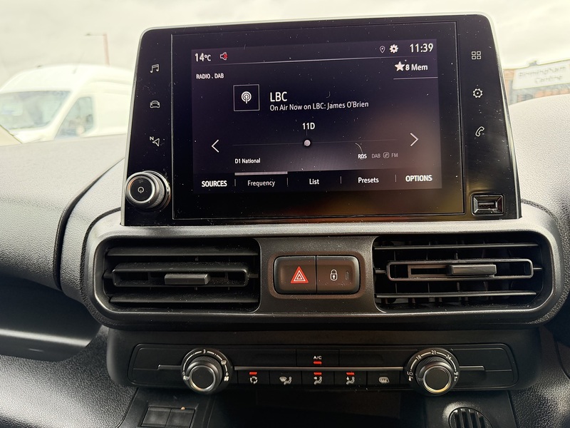 Vauxhall 1.5 Turbo D 2300 Sportive Panel Van 5dr Diesel Manual L1 H1 Euro 6 (100 ps)