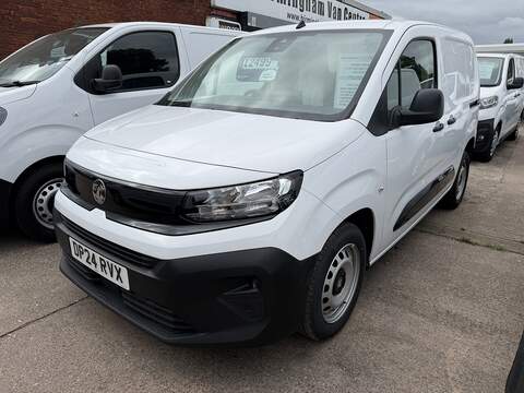 Vauxhall Combo 1.5 Turbo D 2300 Prime Panel Van 5dr Diesel Manual SWB Euro 6 (s/s) (100 ps)